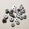5PCS L-Style Bobbin Cases and 20PCS L-Style Aluminum Bobbins Replacement for Juki, Consew, Singer, and Brother Single Needle Lockstitch Sewing Machines